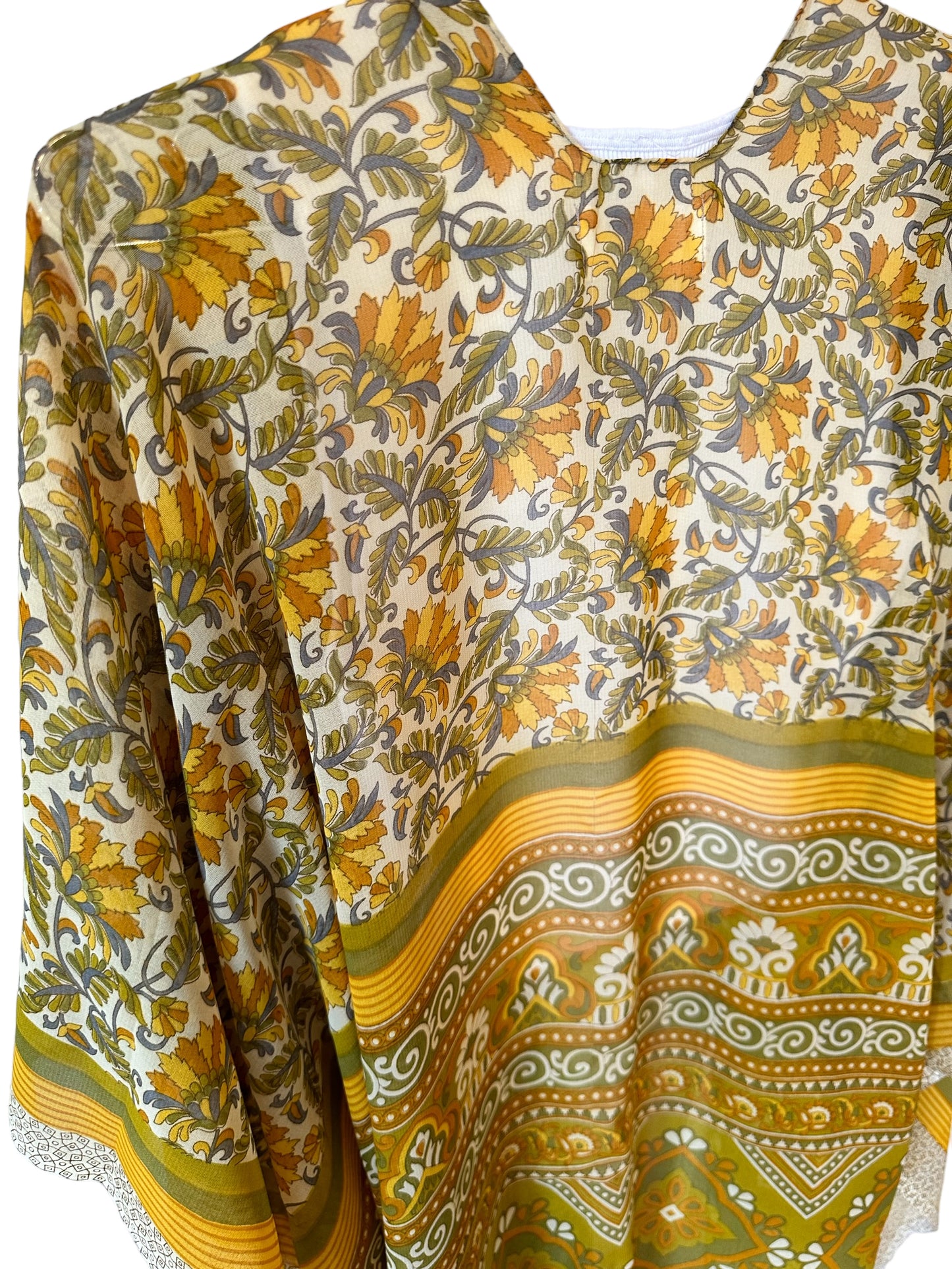 Champagne Hippy- Positano Kimono