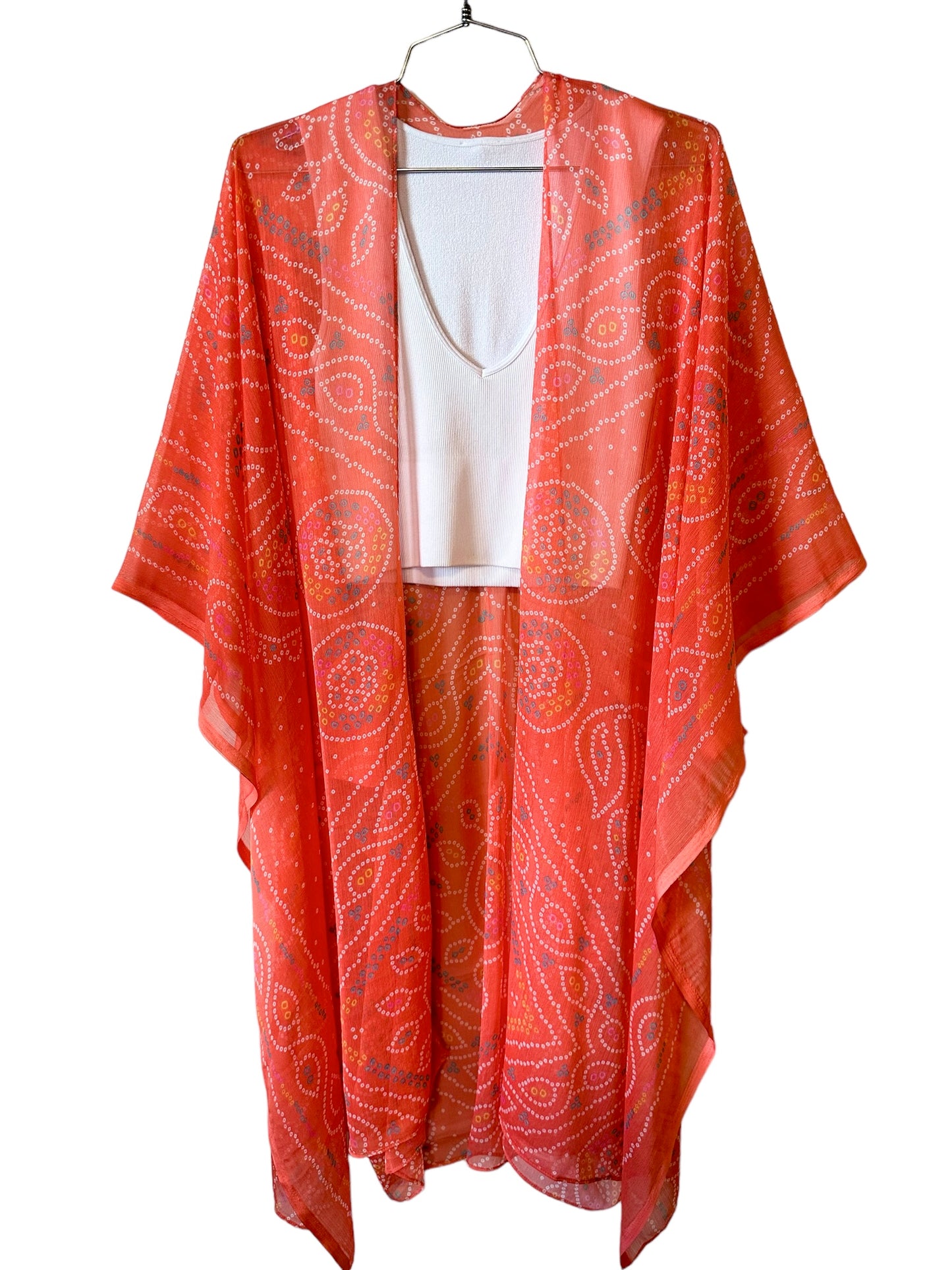 Champagne Hippy- Cherry Pink Kimono