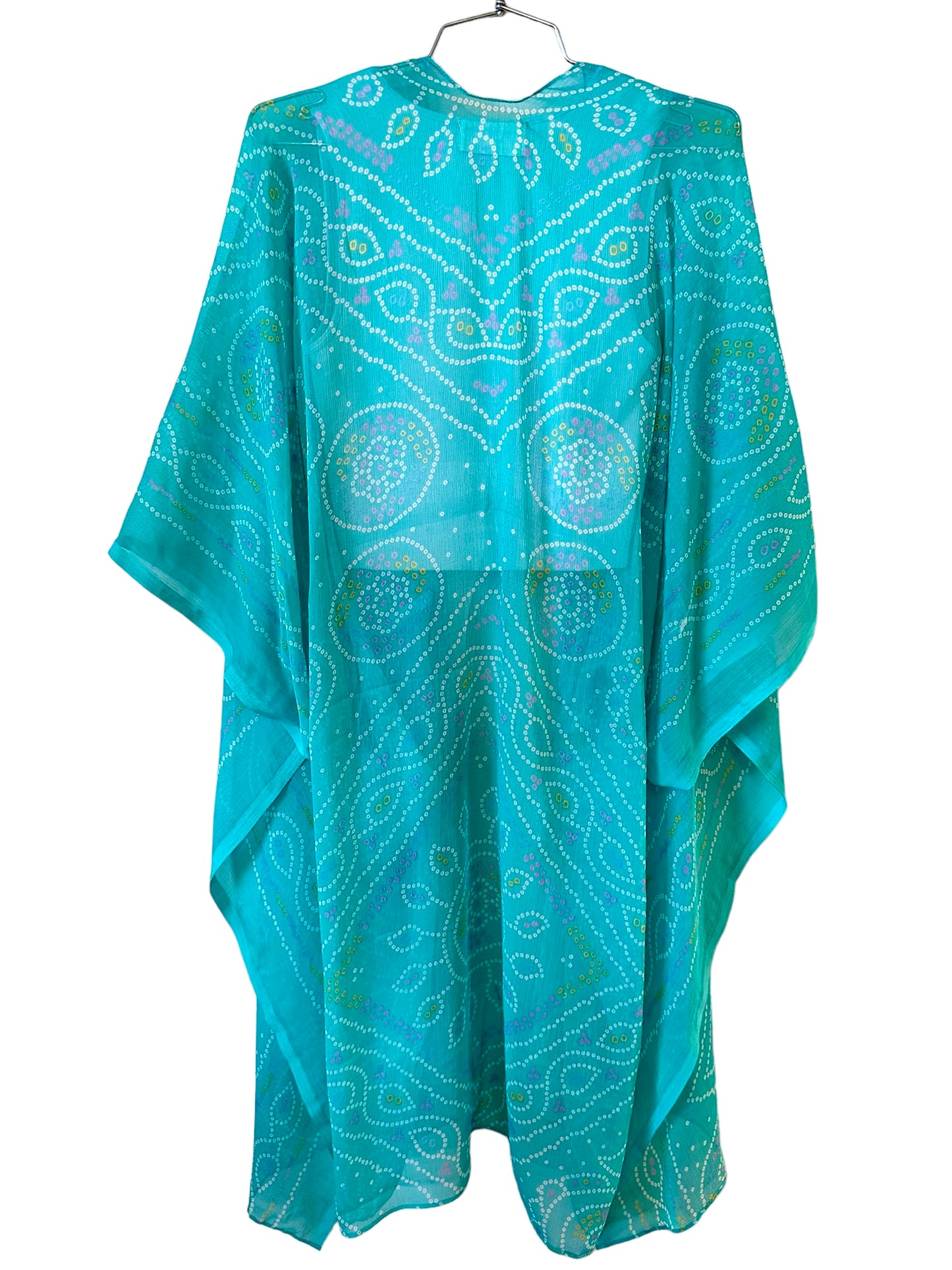 Champagne Hippy- Aqua Marine Kimono