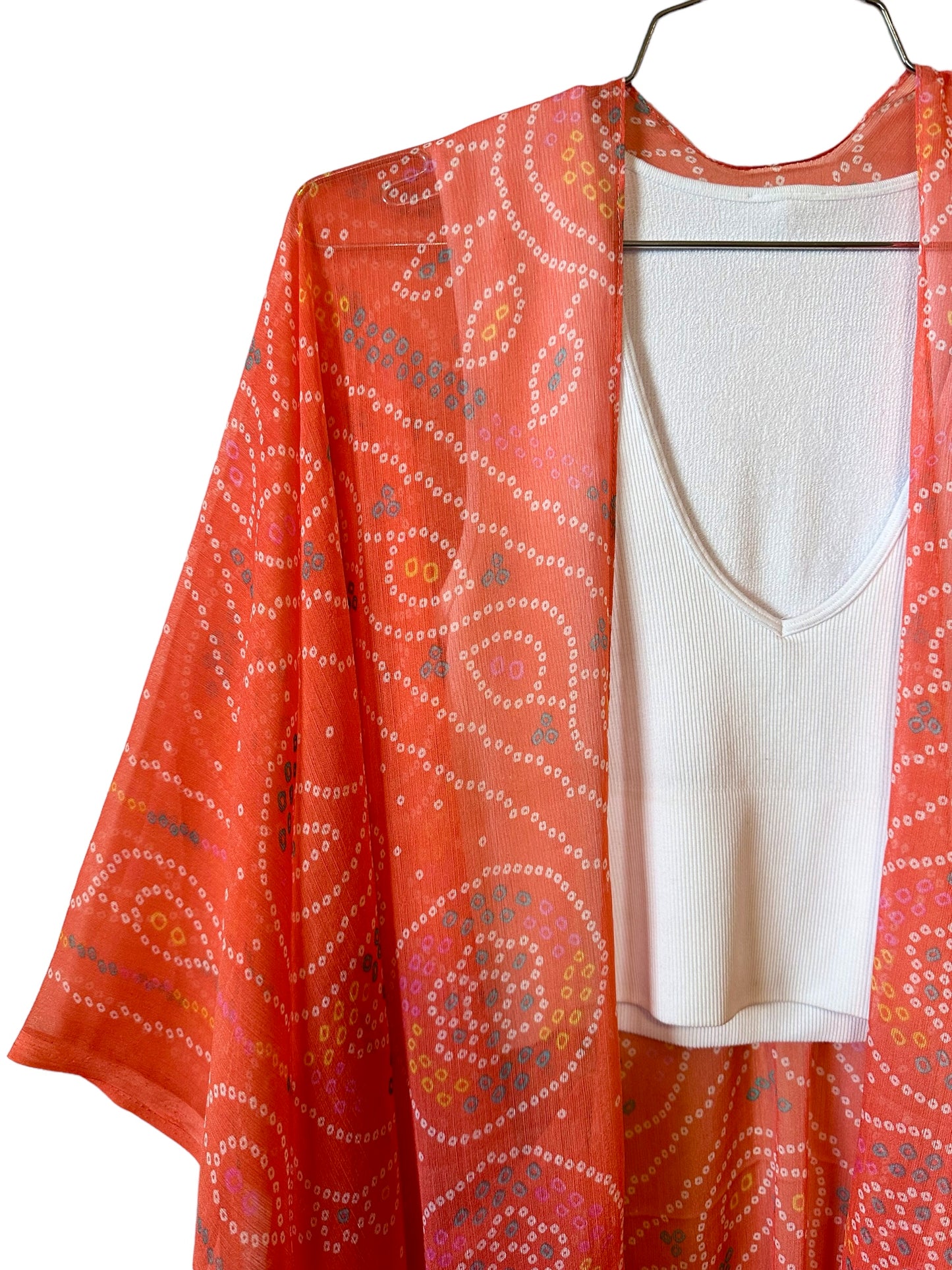 Champagne Hippy- Cherry Pink Kimono