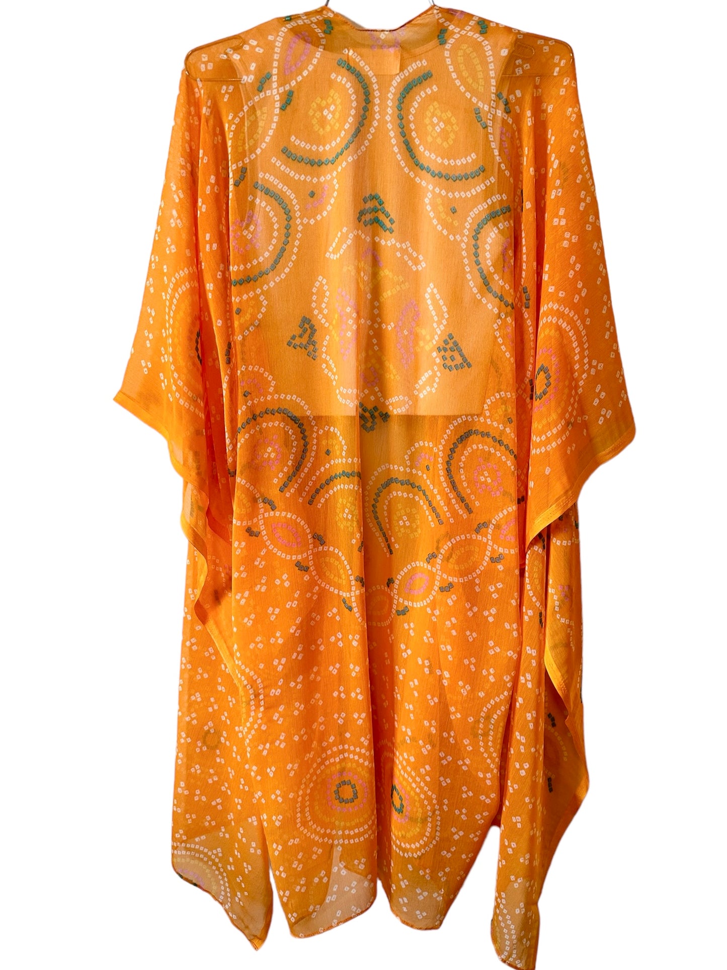 Champagne Hippy- Orange Crush Kimono