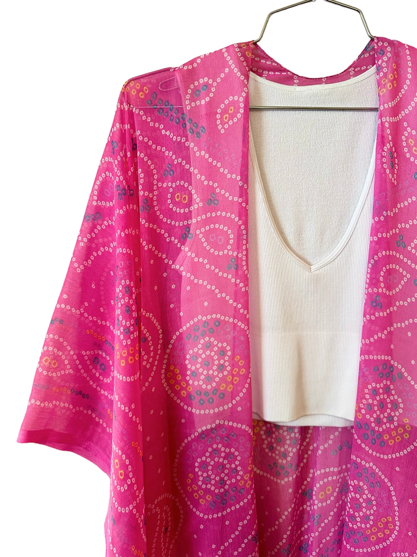 Champagne Hippy- Pink Perfection Kimono