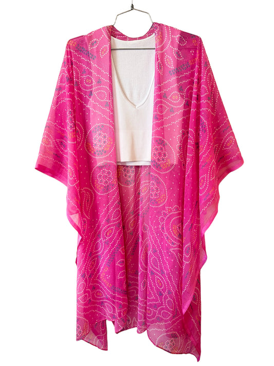 Champagne Hippy- Pink Perfection Kimono