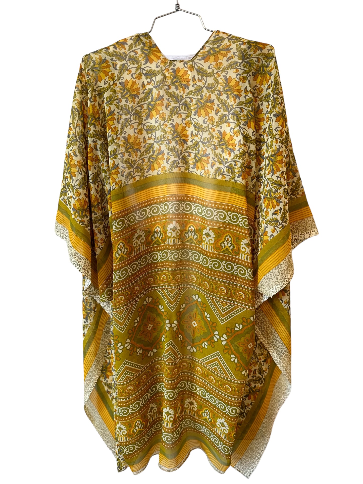 Champagne Hippy- Positano Kimono