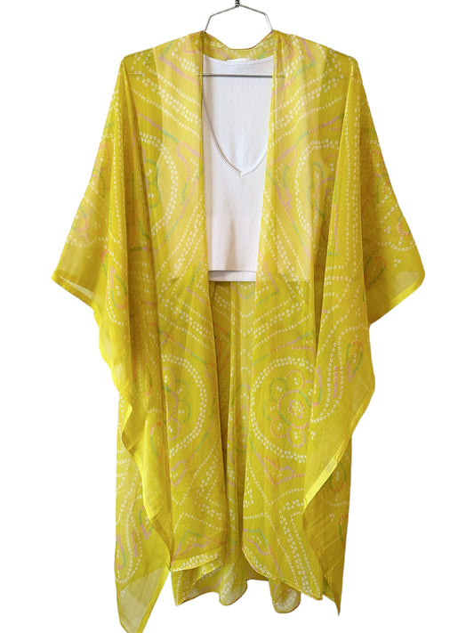 Champagne Hippy- Limoncello Kimono