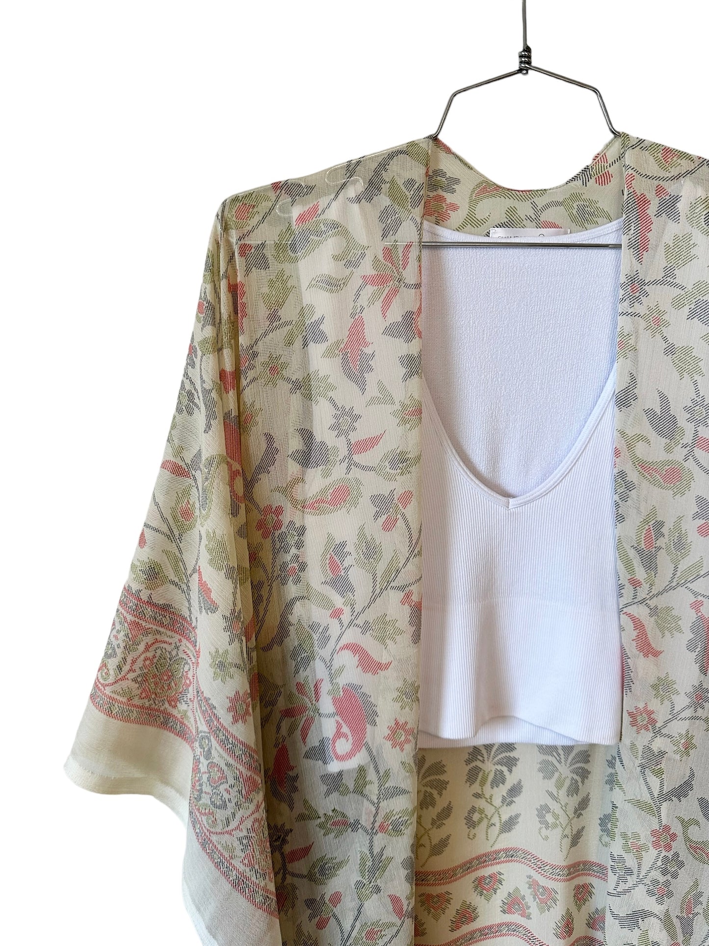 Champagne Hippy- Estella Kimono