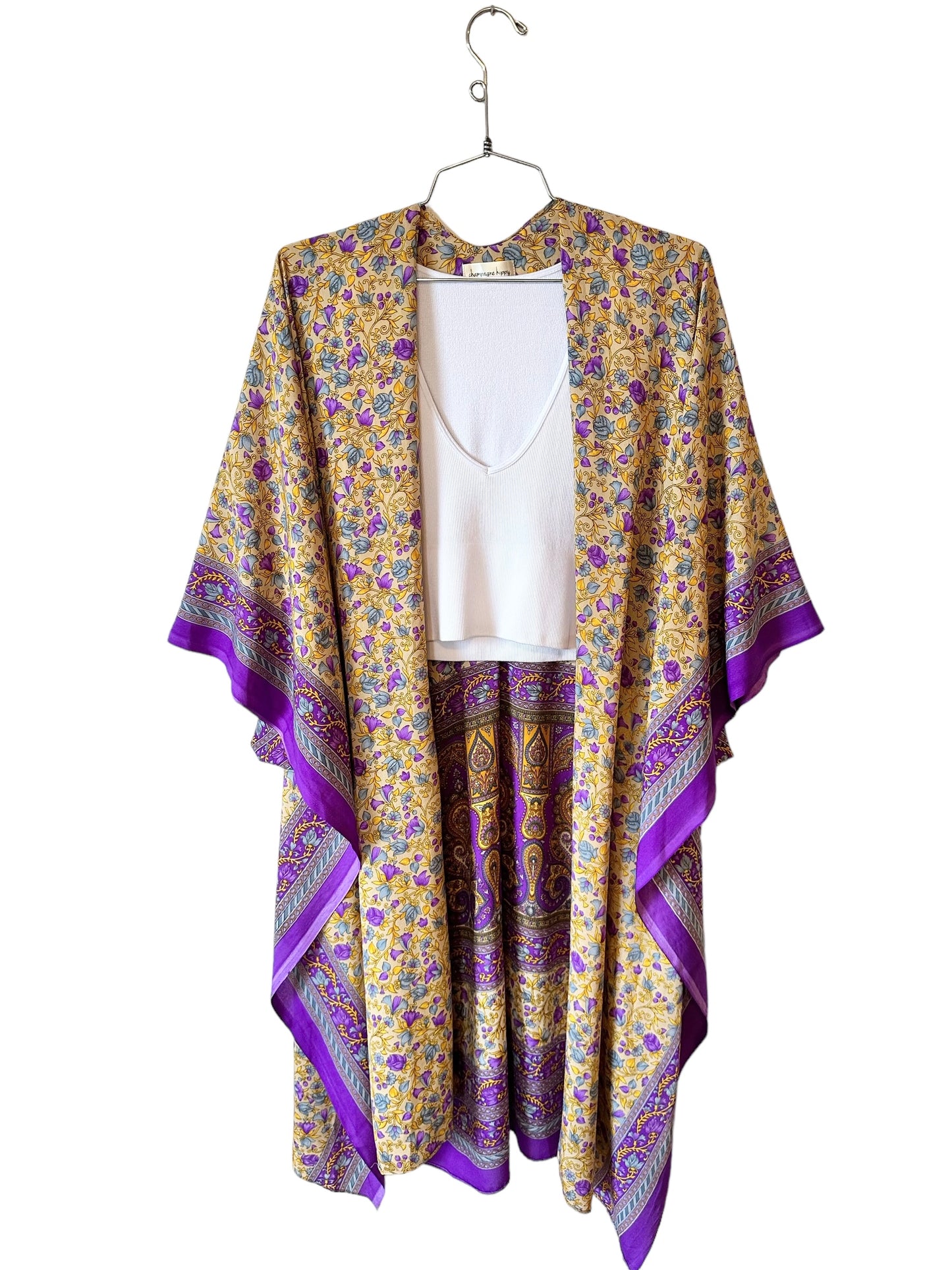 Champagne Hippy- Sunday’s Best Kimono