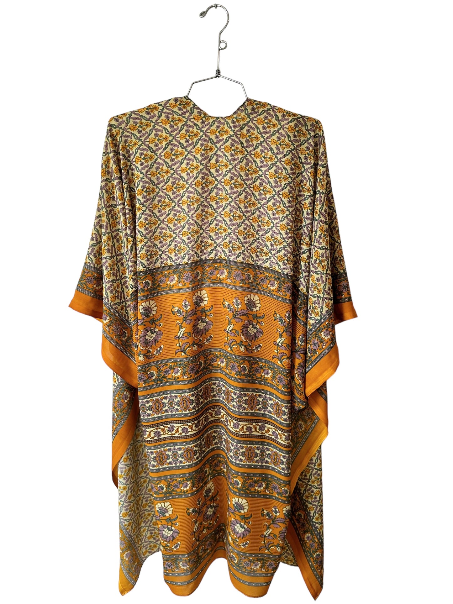 Champagne Hippy- Pumpkin Spice Kimono