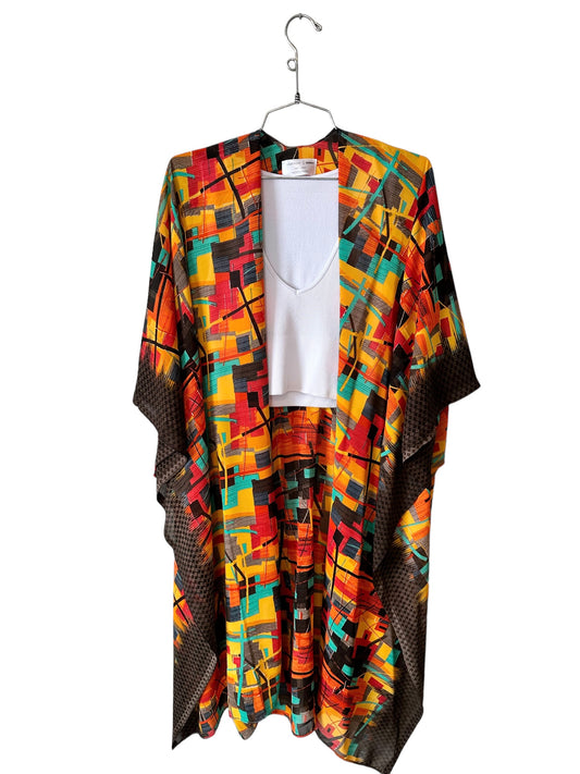 Champagne Hippy- Philadelphia Kimono