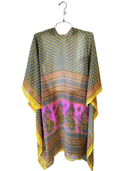 Champagne Hippy- Caribbean Sunrise Kimono