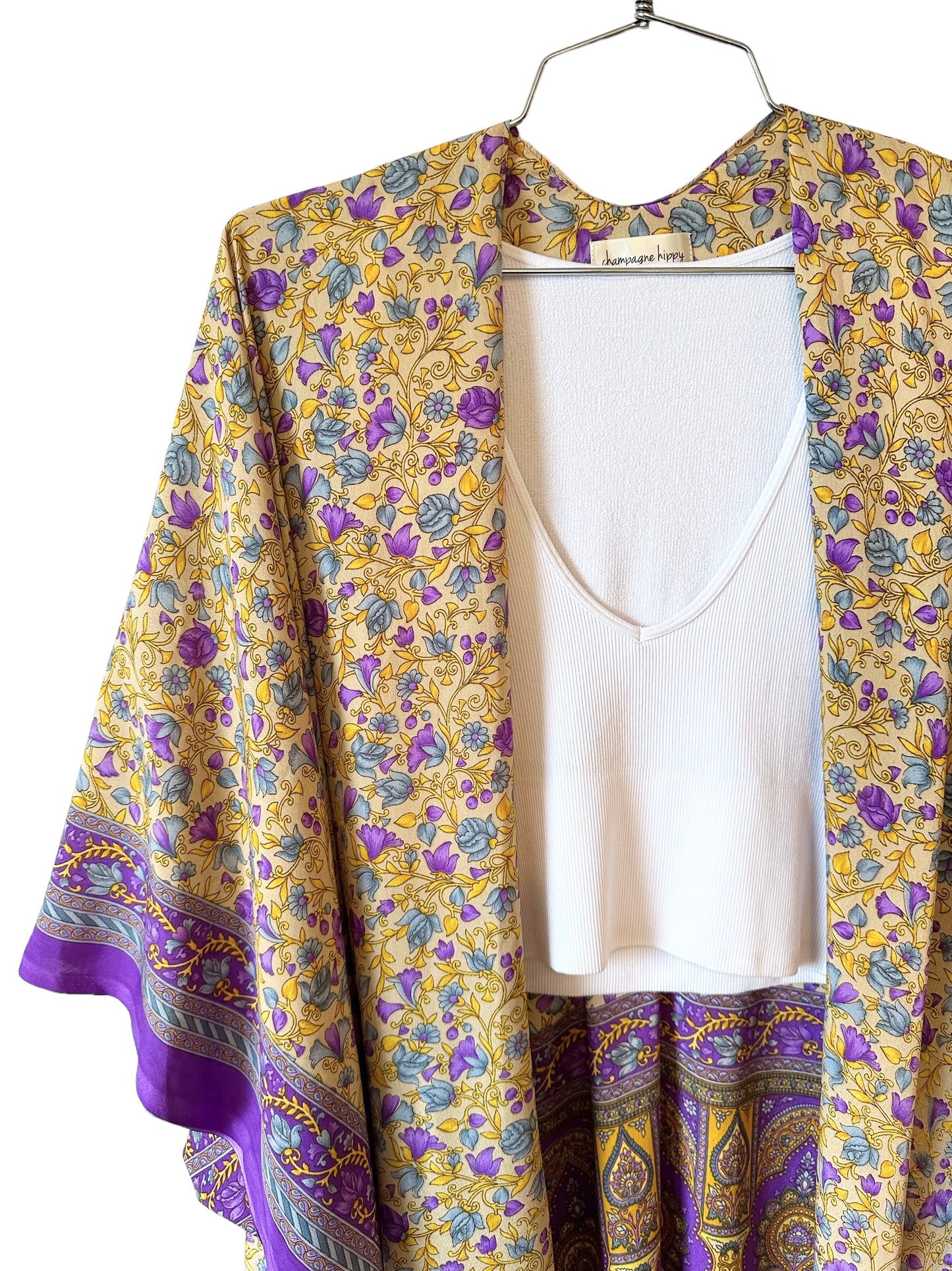 Champagne Hippy- Sunday’s Best Kimono