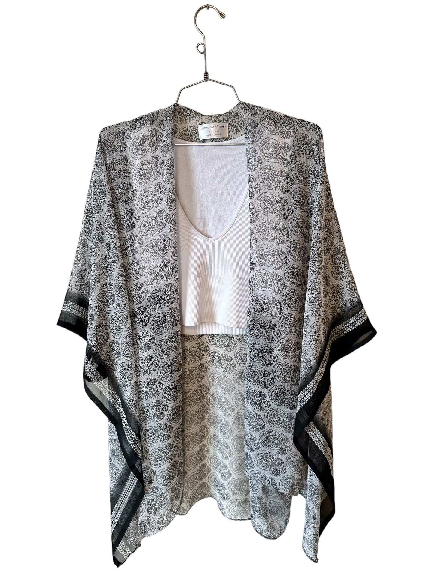 Champagne Hippy- Easy Street Kimono