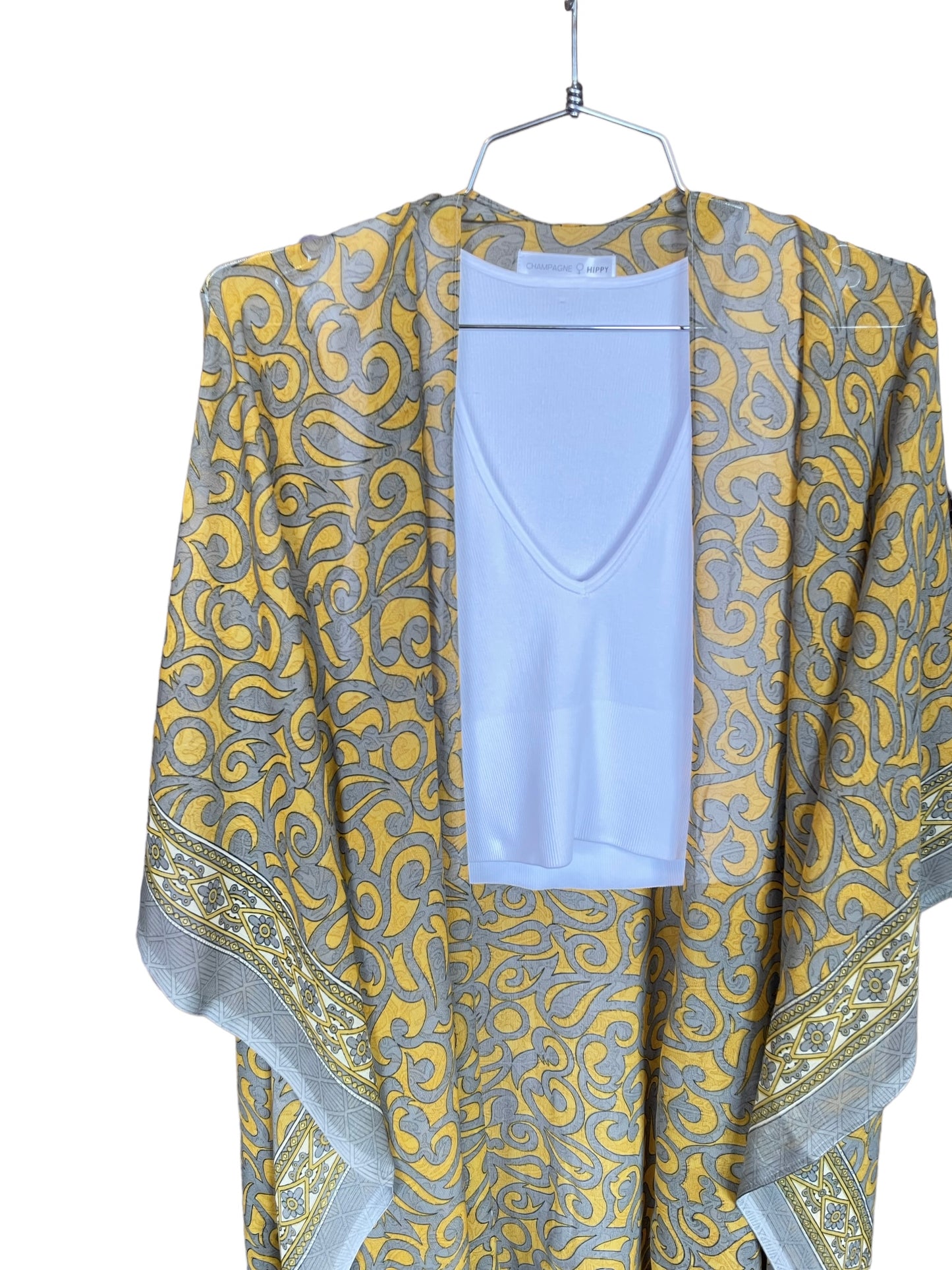 Champagne Hippy- Sunrise Kimono